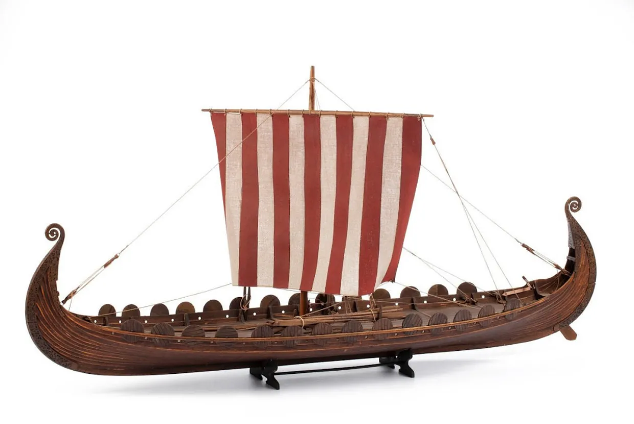 Billings Models 1/50 Oseberg Wooden Ship Kit