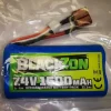 BlackZon Li-ion 7.4V, 1500mAh, 2/T-Plug Battery Pack For RC Smyter
