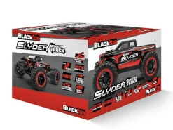 Blackzon RC 1/16 Slyder MT 4WD Electric Monster Truck - Red 2.4GHz RTR