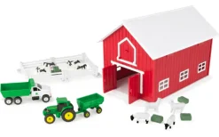 Britains 1/64 John Deere 24 Piece Farm Playset