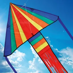 Brookite Kites Rainbow Delta Fun Kite
