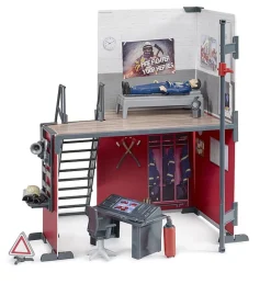 Bruder Fire Station with Fireman