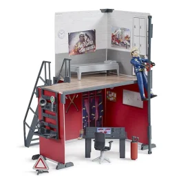 Bruder Fire Station with Fireman