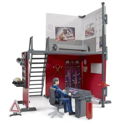 Bruder Fire Station with Fireman