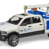 Bruder RAM 2500 Service Truck with Rotating Beacon Light