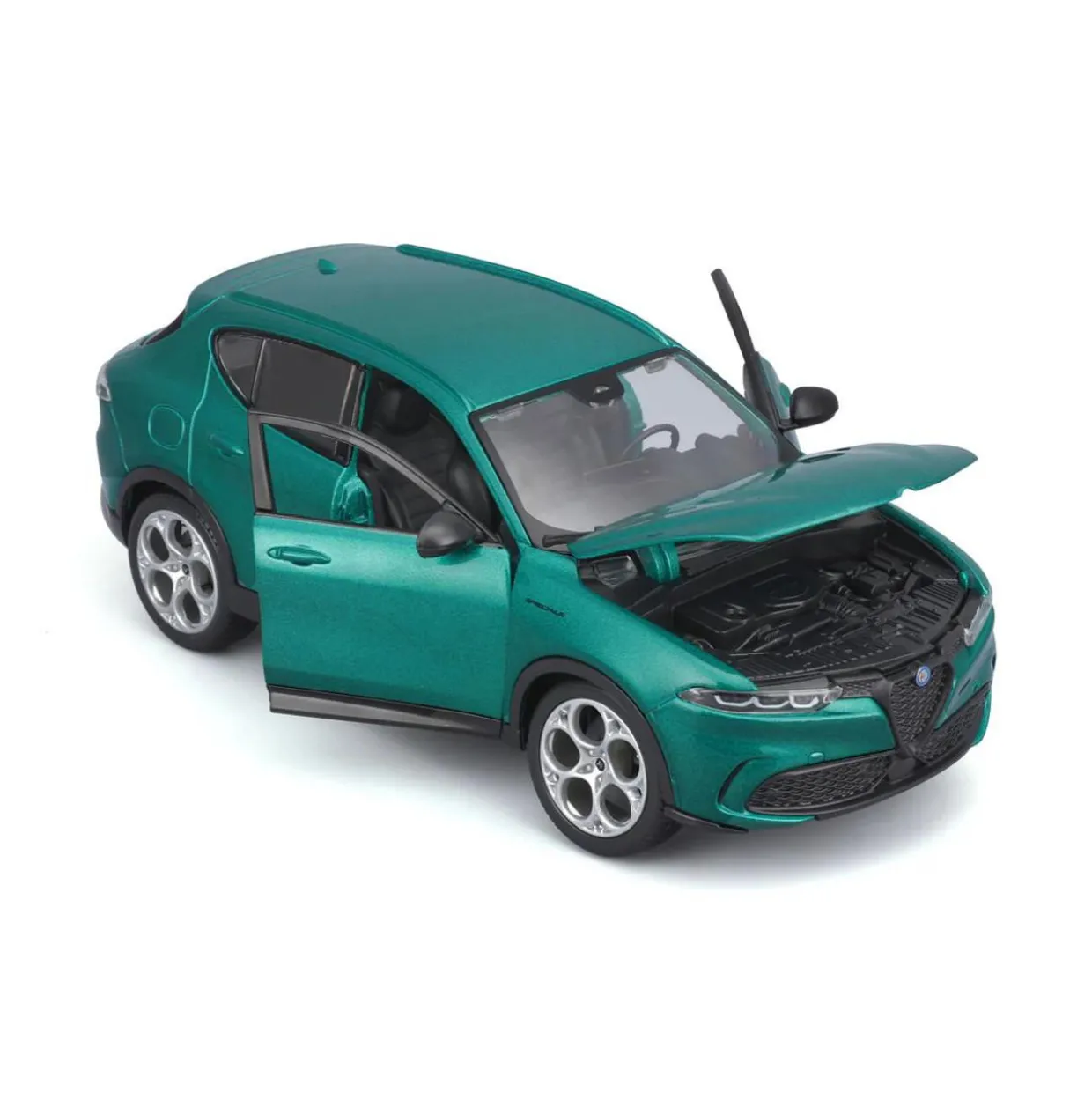 Burago 1/24 Alfa Romeo Tonale Green Diecast Model