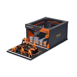 Burago 1/43 F1 McLaren MCL38 2024 Lando Norris Pit Pass Diorama
