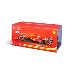 Burago 1/43 Ferrari SF-24 F1 2024 #16 Charles Leclerc With Helmet