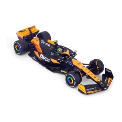 Burago 1/43 McLaren MCL38 F1 2024 #4 Lando Norris With Helmet
