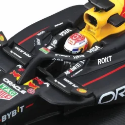 Burago 1/43 Red Bull RB20 F1 2024 #55 Max Verstappen With Helmet