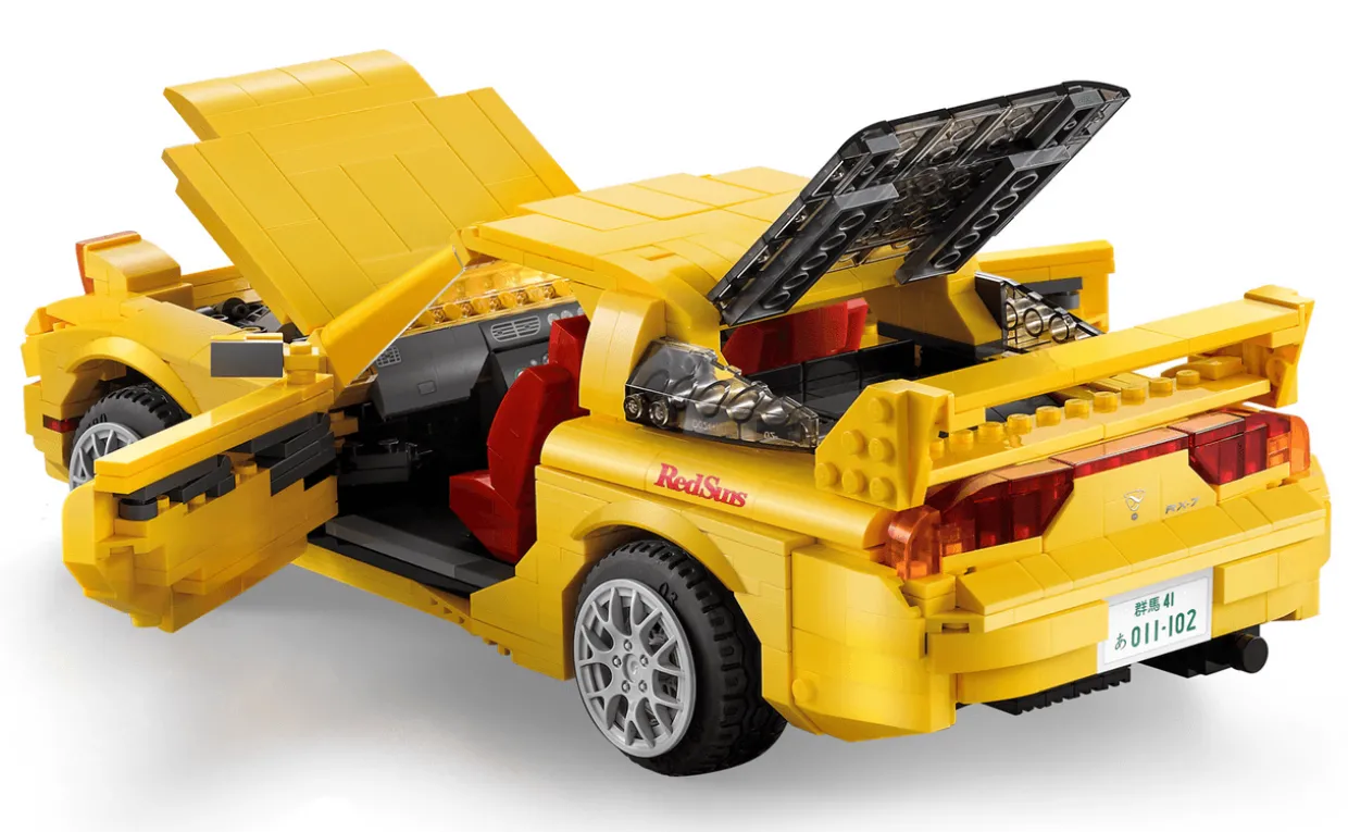 CaDA Initial D 1/12 Mazda RX-7 FD3S Keisuke Takahashi