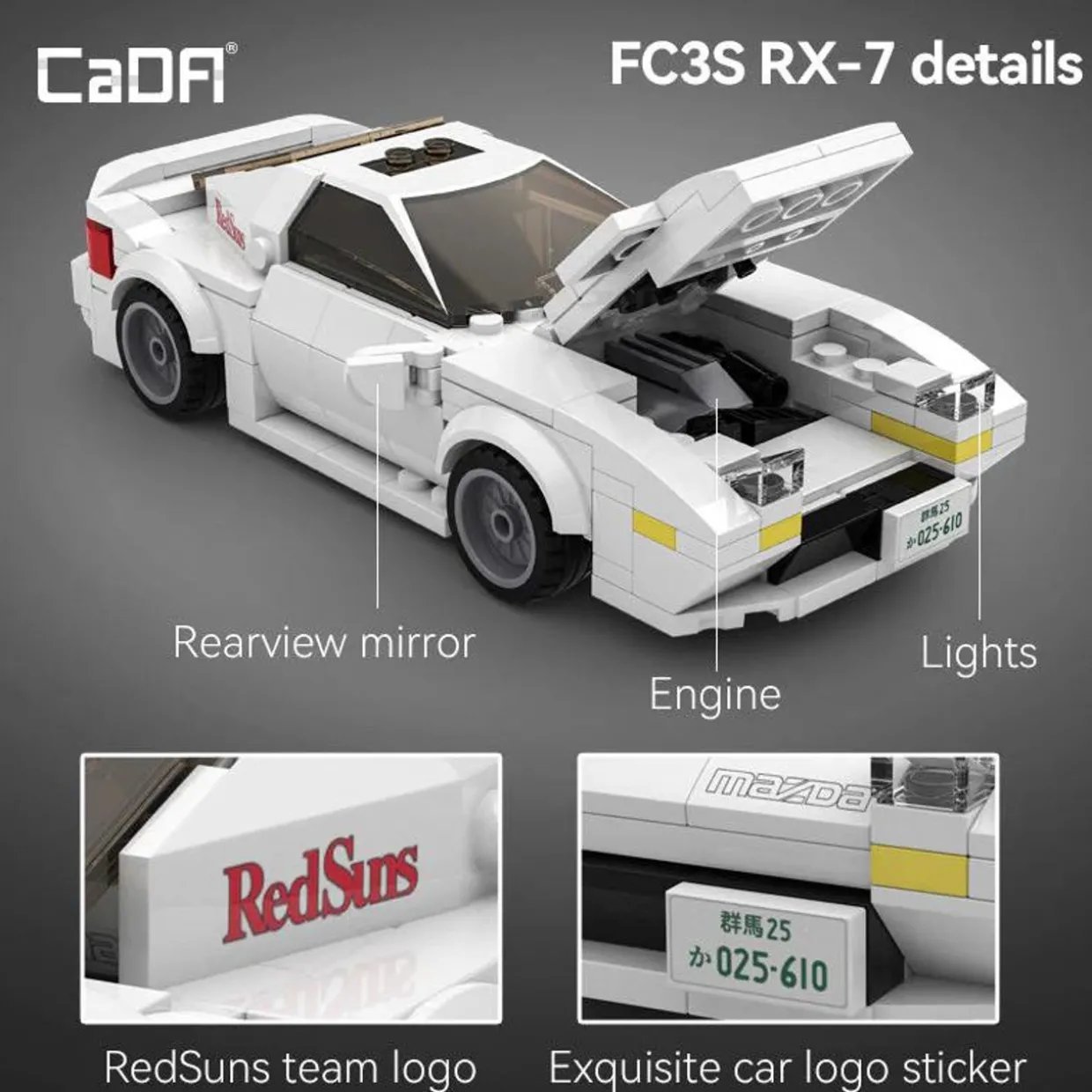CaDA Mazda FC3S RX-7 Car