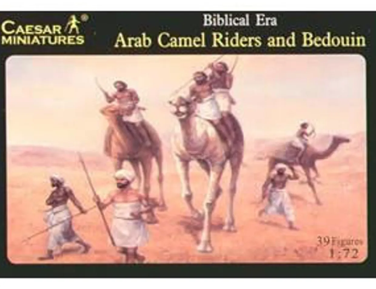 Caesar Miniatures 1/72 Arab Camel Riders with Bedouin