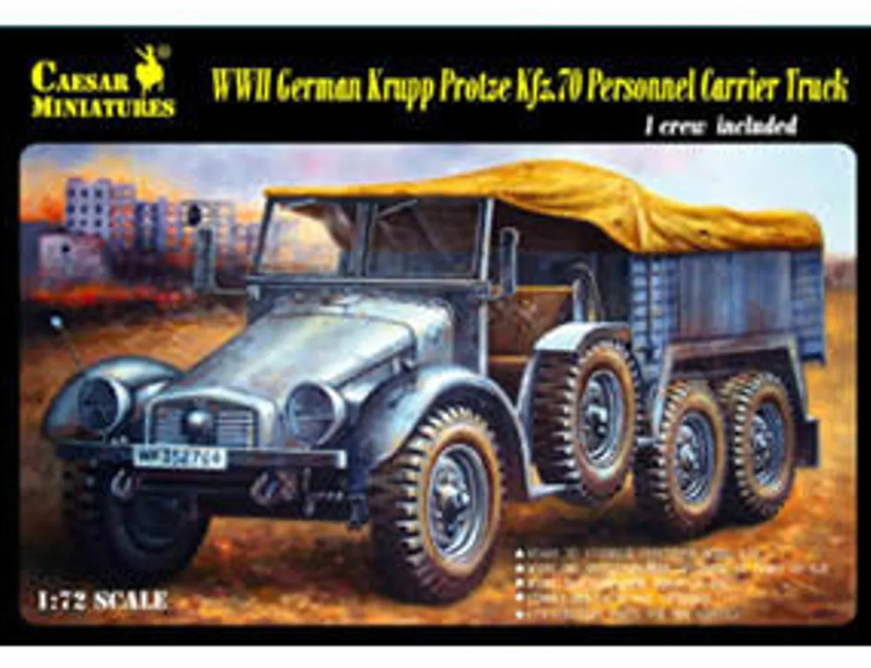 Caesar Miniatures 1/72 Kfz.70 Personnel Carrier