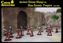 Caesar Miniatures 1/72 Shang vs Zhou Dynasty Troopers BC 1050