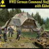 Caesar Miniatures 1/72 WWII German Command Staff with Kubelwagen
