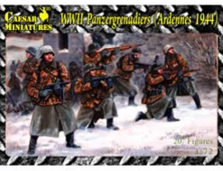 Caesar Miniatures 1/72 WWII German Panzergrenadiers Ardennes 1944