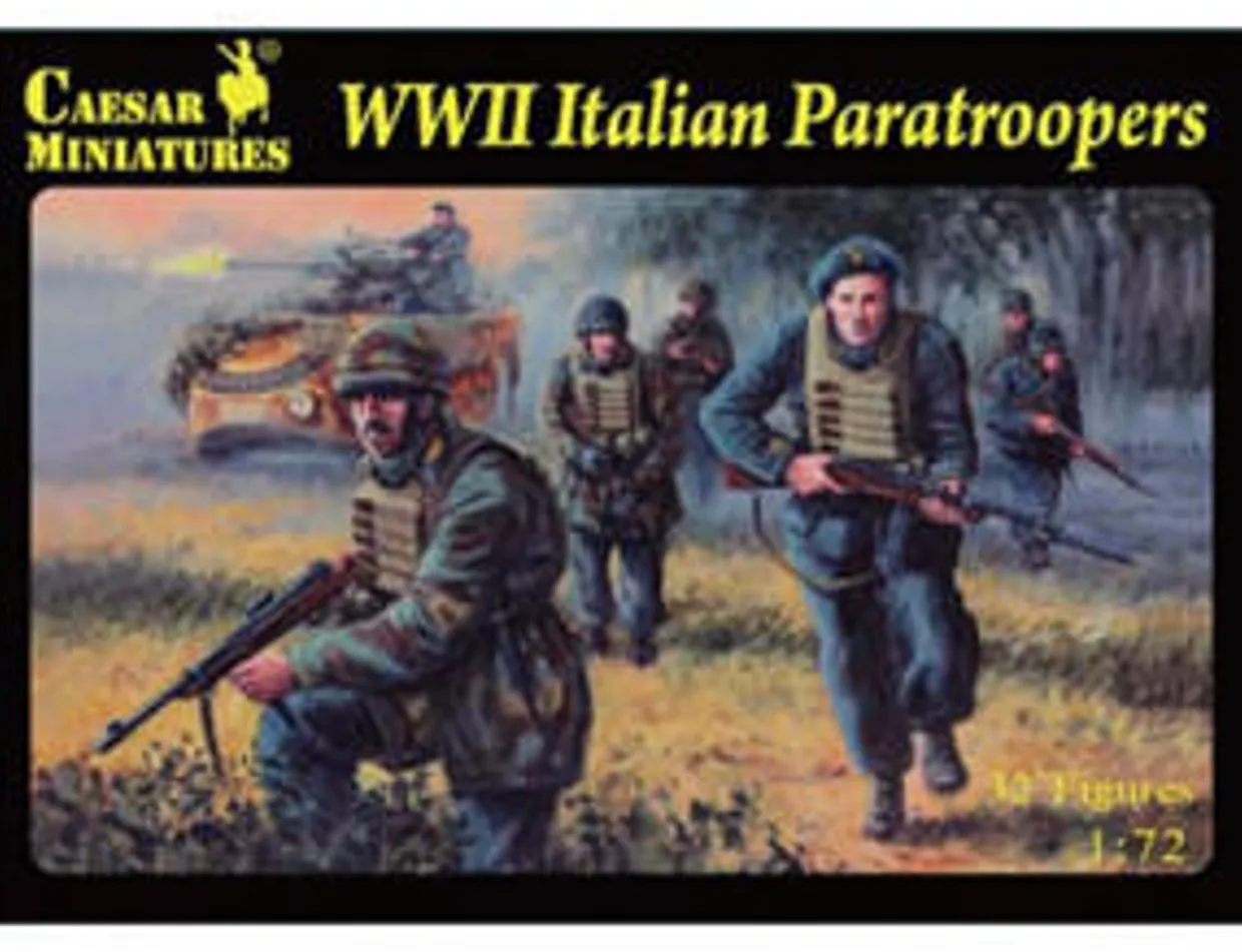 Caesar Miniatures 1/72 WWII Italian Paratroopers