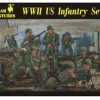 Caesar Miniatures 1/72 WWII US Infantry Set 2