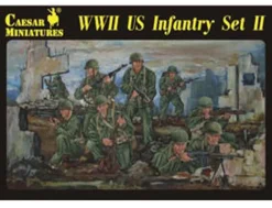 Caesar Miniatures 1/72 WWII US Infantry Set 2