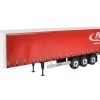 Carson RC 1/14 Fliegl Curtain Side Trailer Model Kit