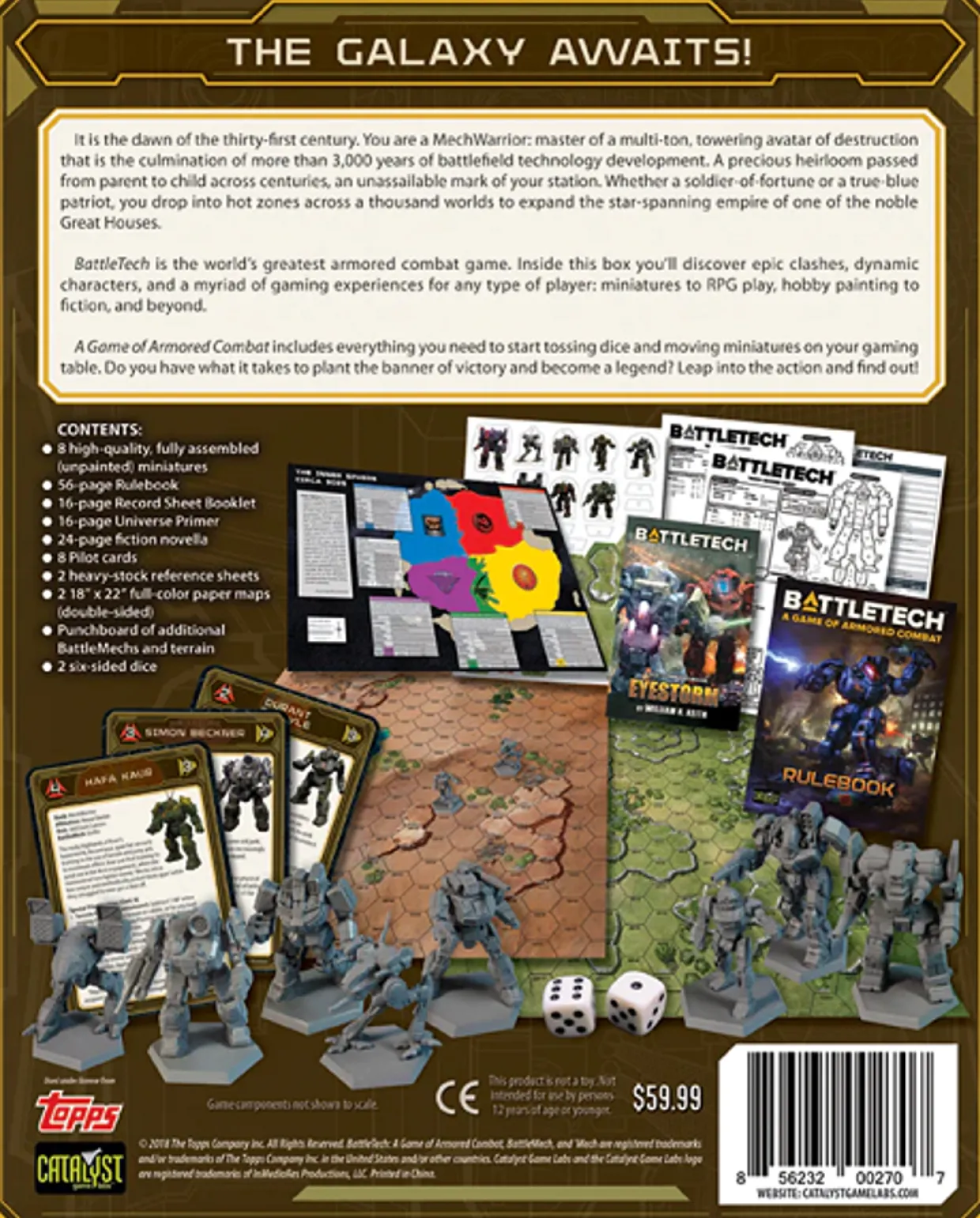 Catalyst Game Labs Battletech - A Game of Armoured Combat Starter Set
