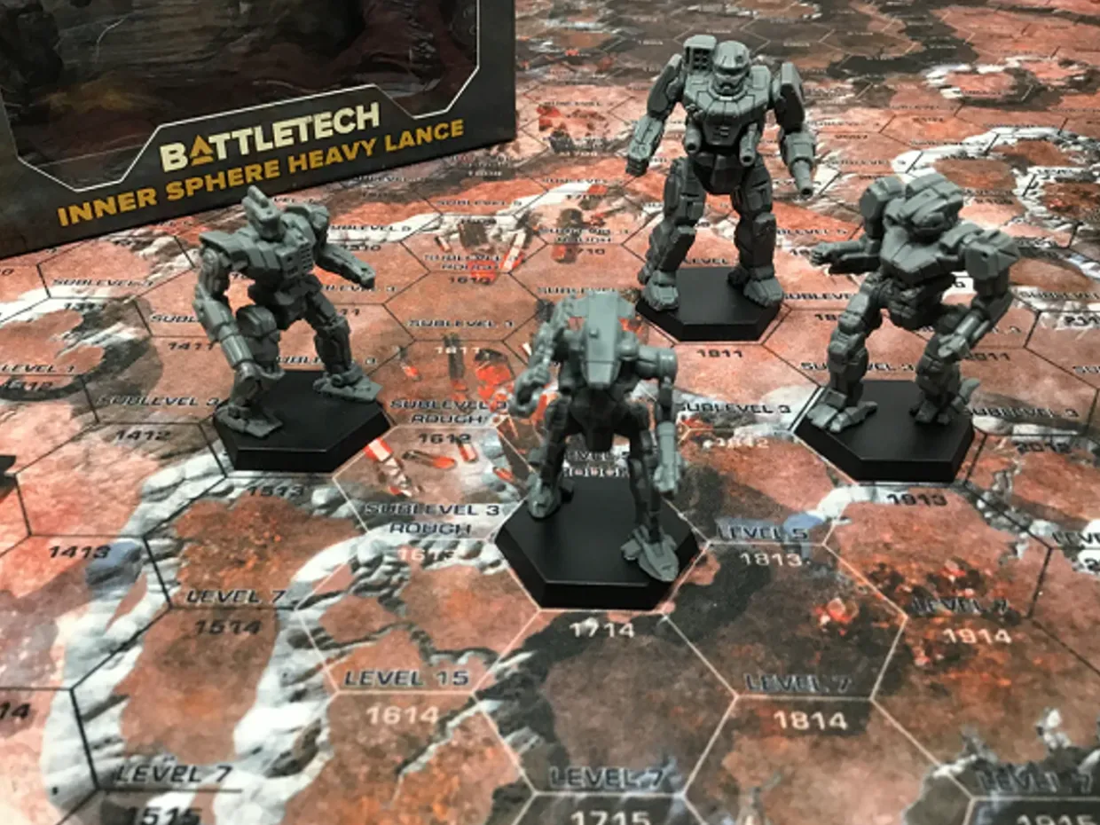 Catalyst Game Labs Battletech Force Pack - Inner Sphere Heavy Lance
