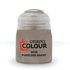 Citadel Colour 12ml Base Runelord Brass Acrylic Paint