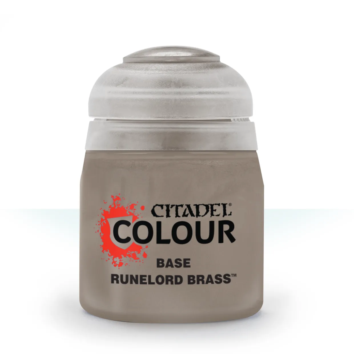 Citadel Colour 12ml Base Runelord Brass Acrylic Paint
