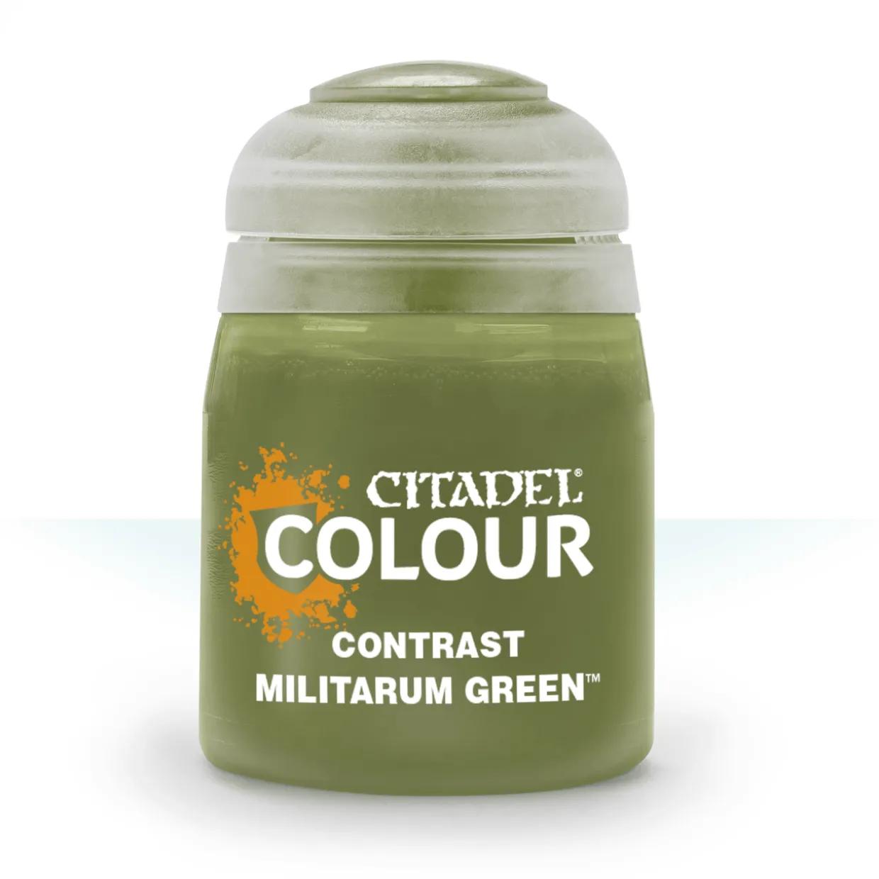 Citadel Colour 18ml Contrast Militarum Green Acrylic Paint