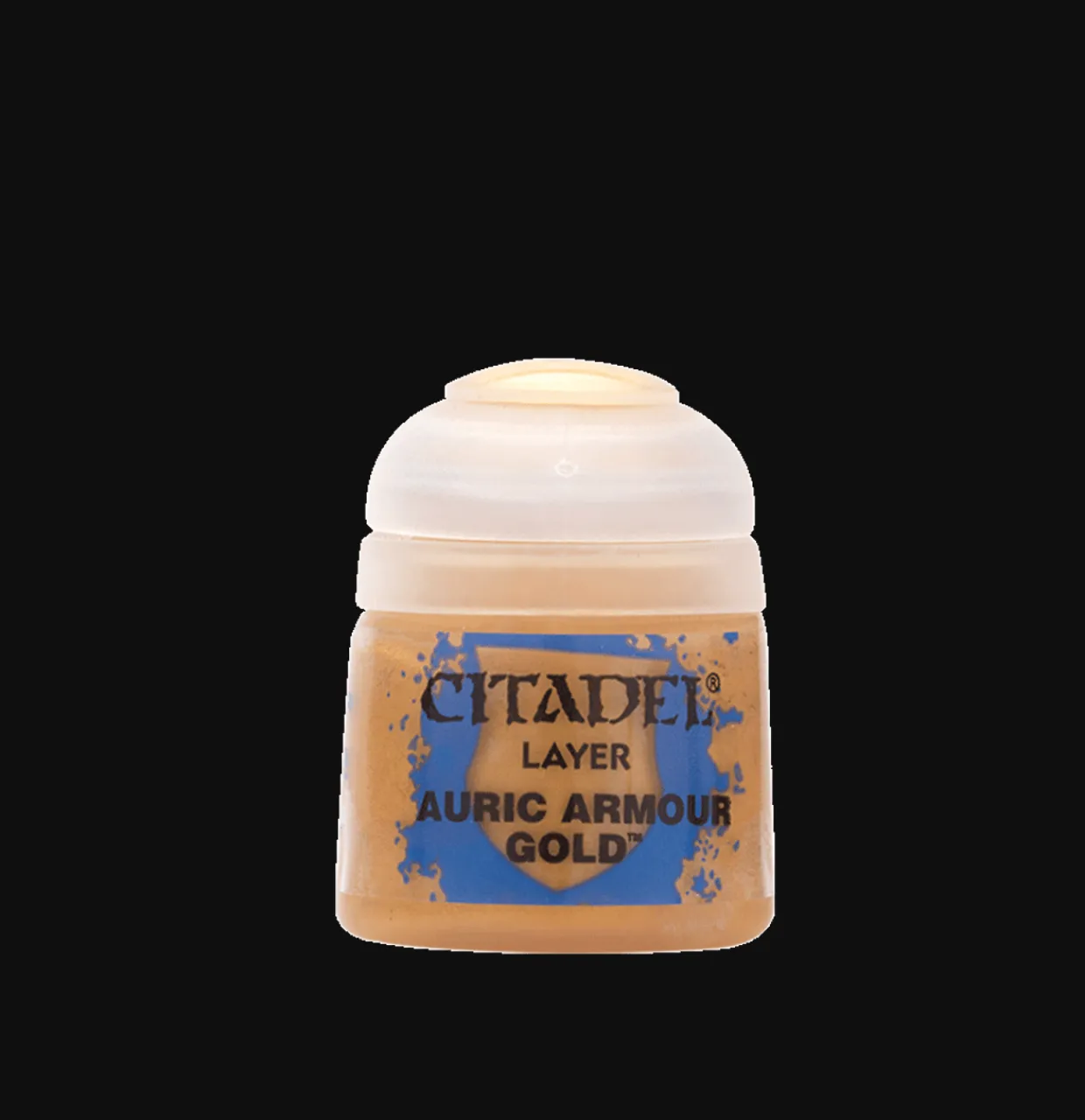 Citadel Colour 12ml Layer Auric Armour Gold Acrylic Paint