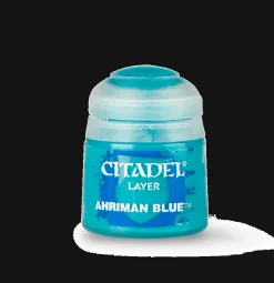 Citadel Colour 12ml Layer Ahriman Blue Acrylic Paint