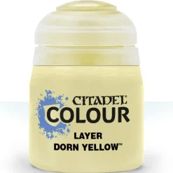 Citadel Colour 12ml Layer Dorn Yellow Acrylic Paint
