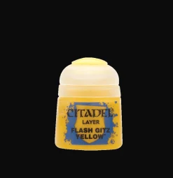 Citadel Colour 12ml Layer Flash Gitz Yellow Acrylic Paint