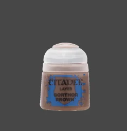 Citadel Colour 12ml Layer Gorthor Brown Acrylic Paint