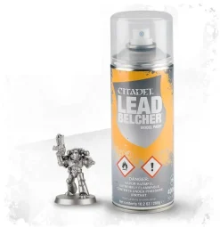 Citadel Colour 400ml Spray Leadbelcher Acrylic Paint