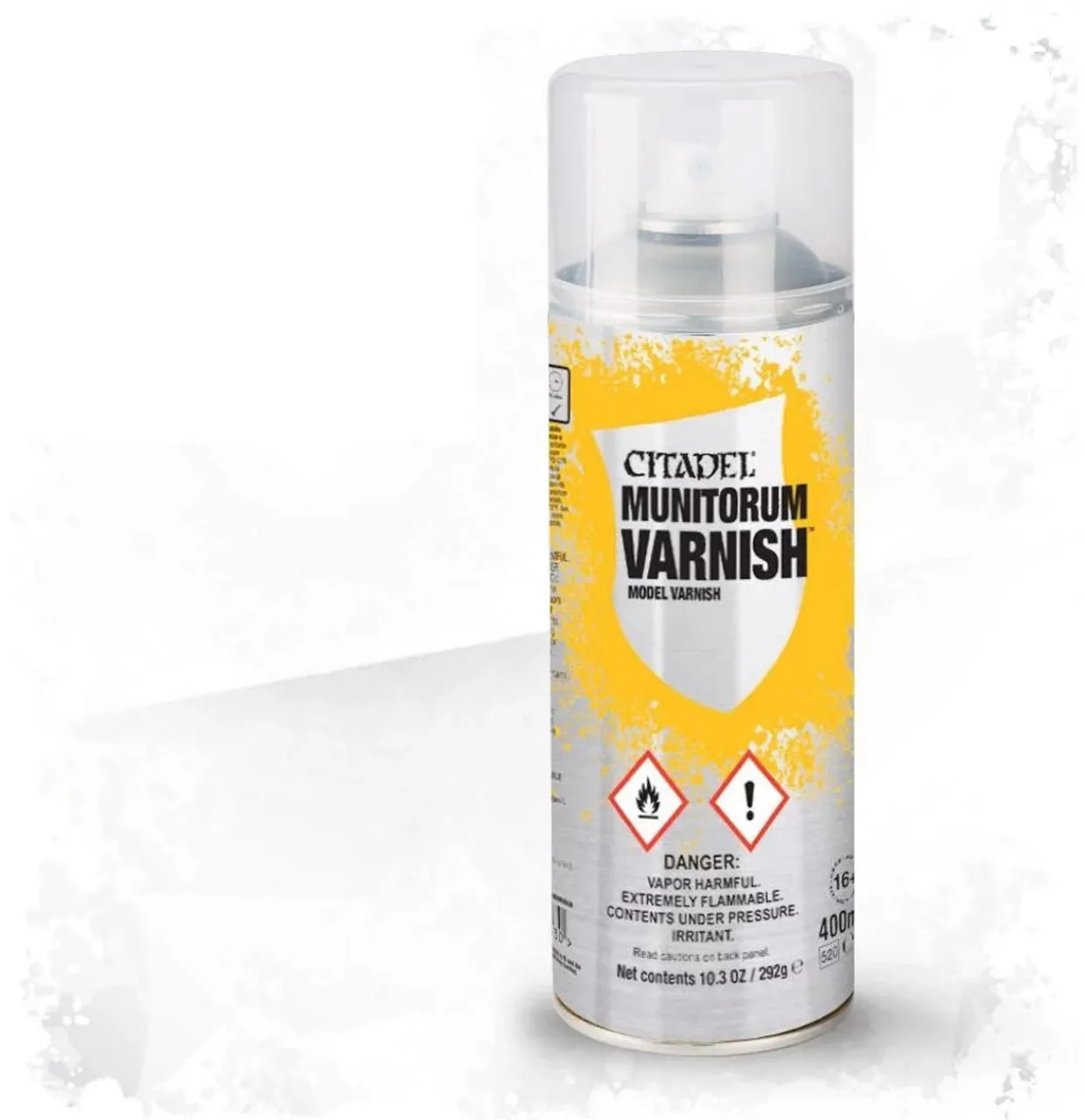 Citadel Colour 400ml Spray Munitorum Varnish Acrylic Paint