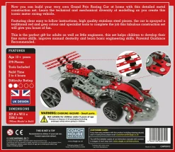 Coach House Partners - Grand Prix Racing Car - Metal Construction Set