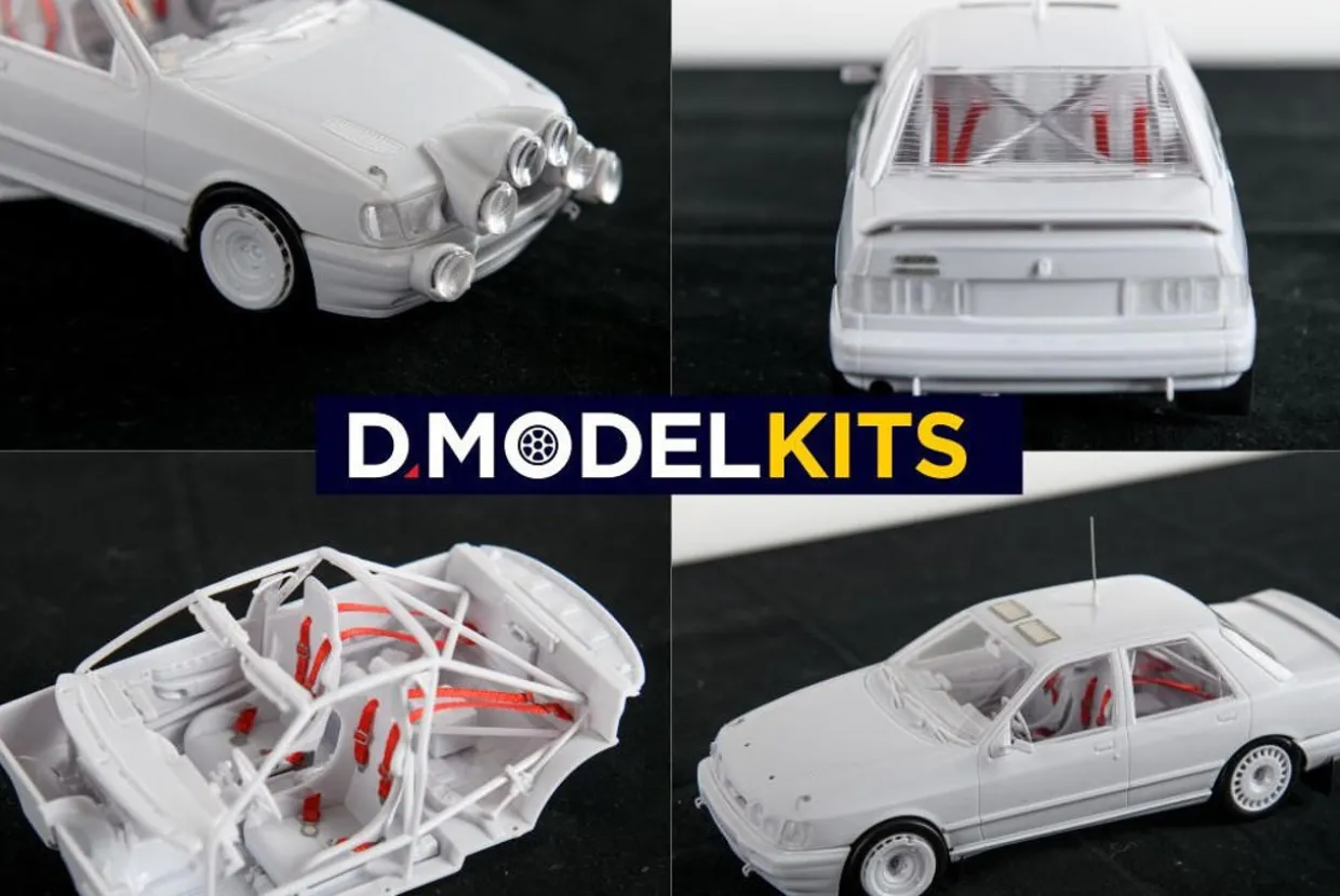 DM 1/24 Ford Sierra Cosworth 4x4 Rally Montecarlo 1991