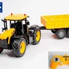 Double Eagle RC 1/24 JCB Farm Tractor with Tipping Trailer