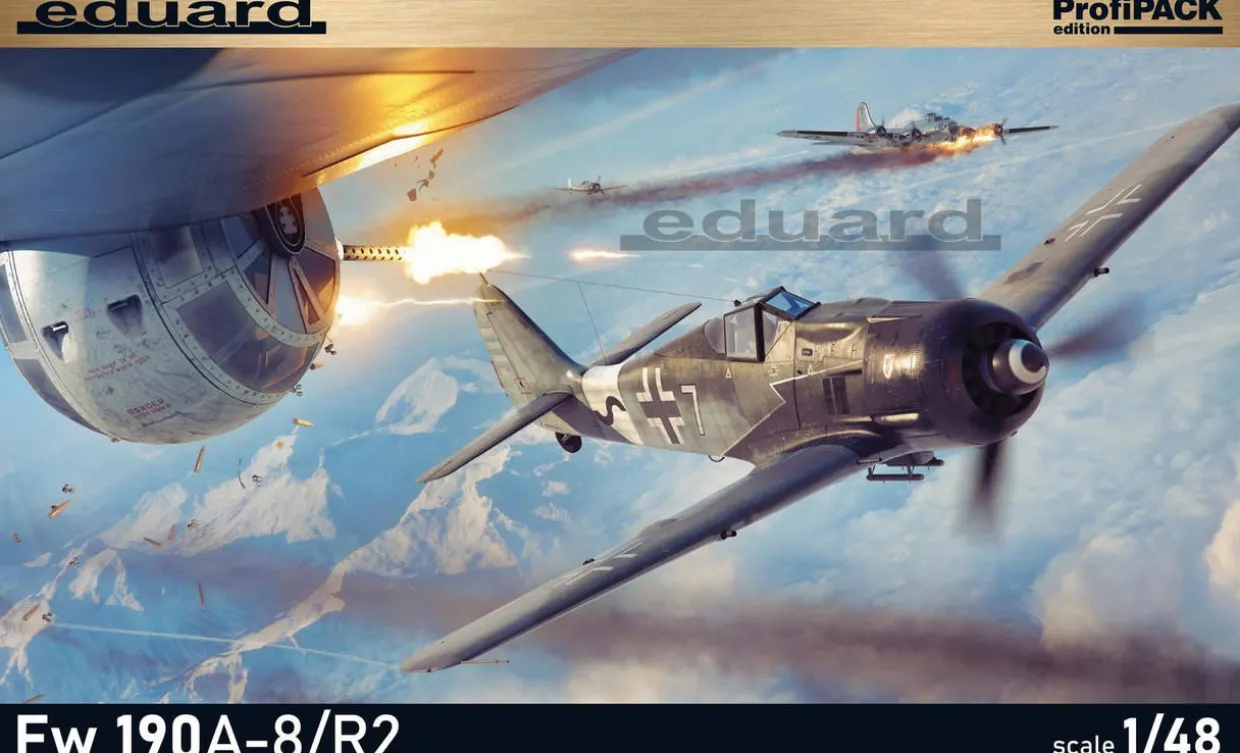 Eduard 1/48 Focke-Wulf Fw 190A-8/ R2 ProfiPack Model Kit