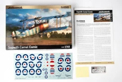 Eduard 1/48 Sopwith Camel Comic Profipack Model Kit