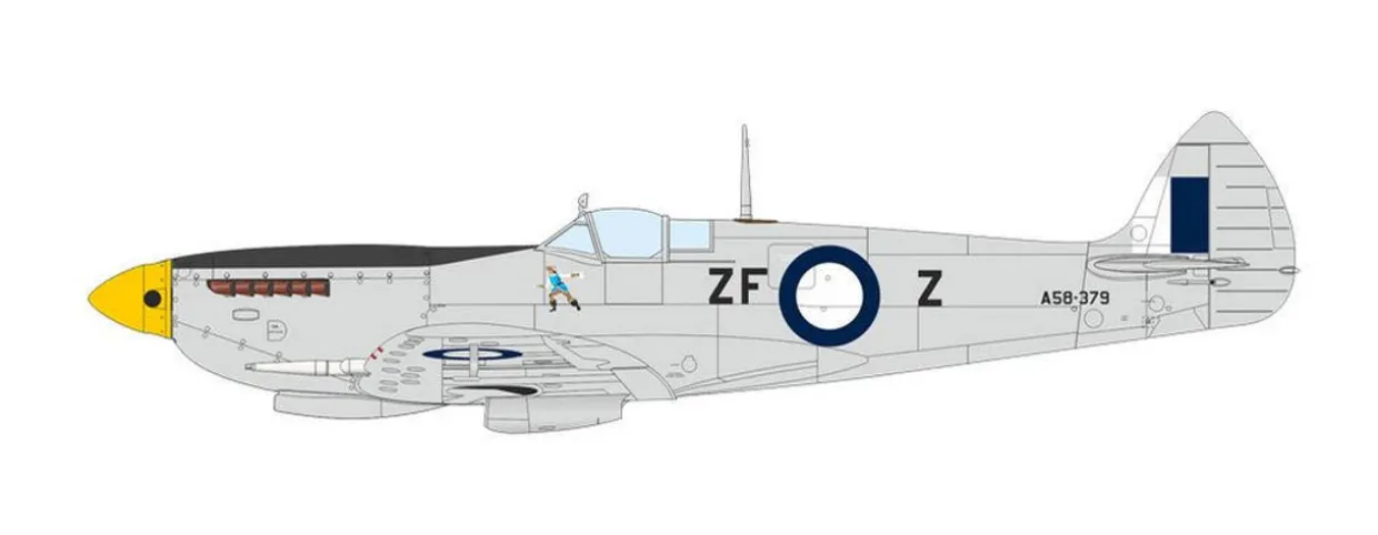 Eduard 1/72 Supermarine Spitfire Mk.VIII Weekend Edition Model Kit