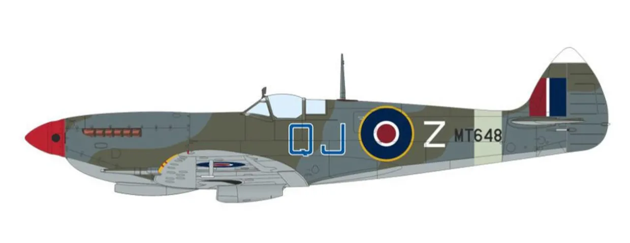 Eduard 1/72 Supermarine Spitfire Mk.VIII Weekend Edition Model Kit