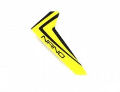 E-Flite Blade Nano nCP X Yellow Vertical Fin with Decal