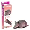 Eugy 95 Armadillo Card 3D Puzzle