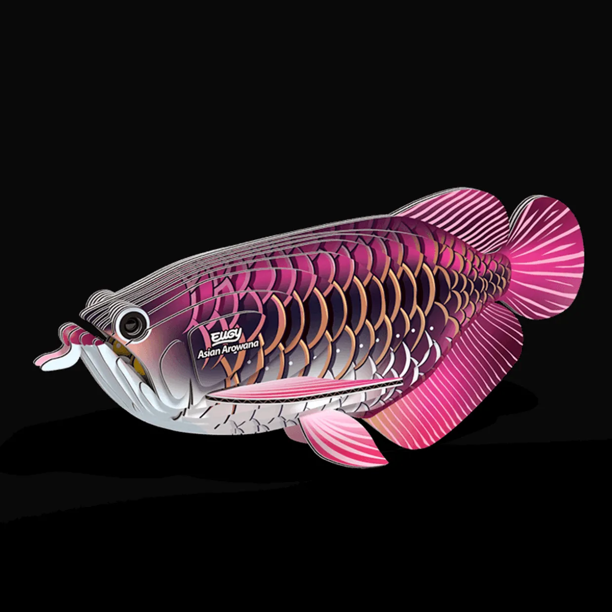 Eugy 118 Asian Arowana Card 3D Puzzle