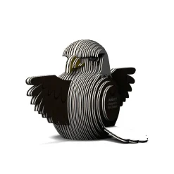 Eugy 22 Bald Eagle Card 3D Puzzle