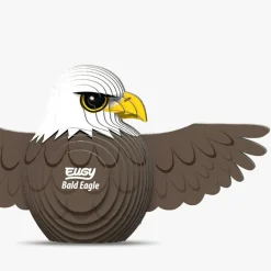 Eugy 22 Bald Eagle Card 3D Puzzle