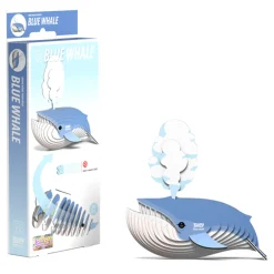 Eugy 66 Blue Whale Card 3D Puzzle